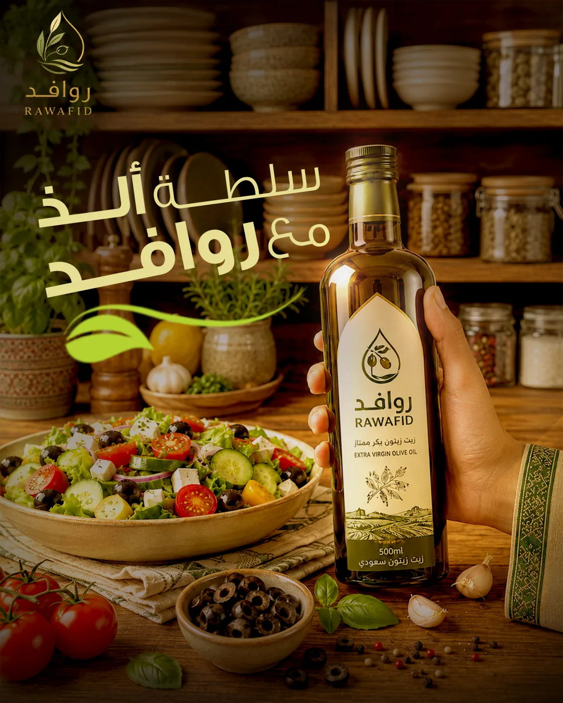 حملة روافد لزيت الزيتون