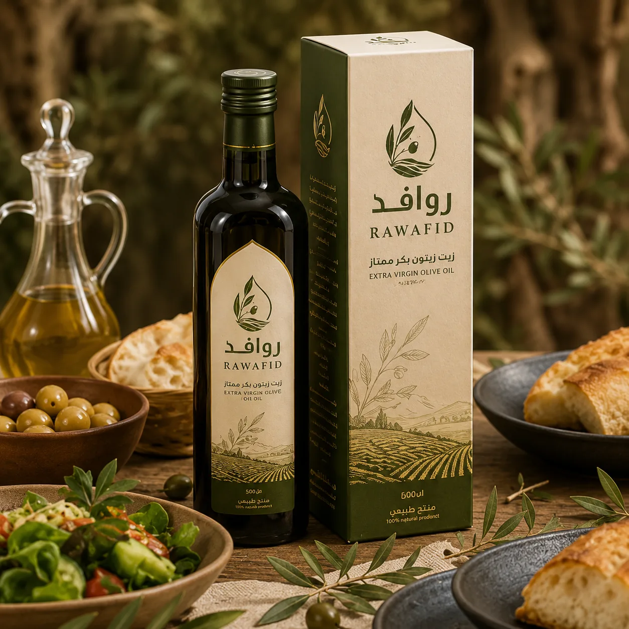 سوشيال روافد لزيت الزيتون